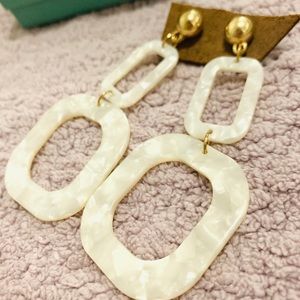 COPY - NEW Pearl Iridescent 70s Earrings